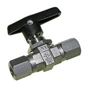 Parker 4F-B6LJ2-SSP Ball Valve 6000 SS Panel Mount